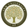 SRM University, AP logo