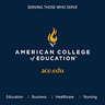 American College of Education logo