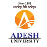 Adesh University logo