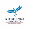 G. D. Goenka University logo