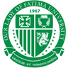 Our Lady of Fatima University logo