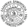 Ionian University logo