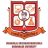 Maharaja Krushnakumarsinhji Bhavnagar University logo