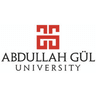 Abdullah Gül University logo