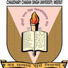 CCS University Meerut logo