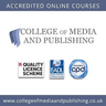 College of Media and Publishing logo