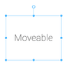 Moveable logo
