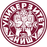 Faculty of Philosophy, University of Niš logo
