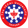 ICFAI University Tripura logo