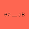60 Decibels logo