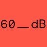 60 Decibels logo