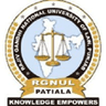 Rajiv Gandhi National University Of Law logo