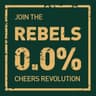 REBELS 0.0% Freespirited Drinks logo