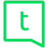 Talkpush Inc. logo